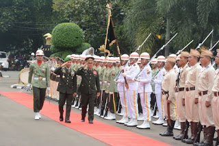 Tingkatkan Kerjasama Militer, Kasad Laos berkunjung ke Mabes TNI AD