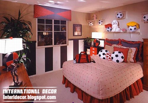 Cool sports kids bedroom themes ideas and designs