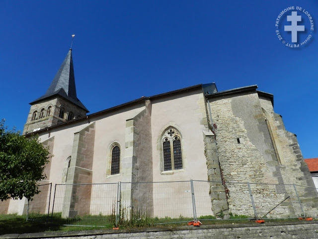 REMONCOURT (88) - Eglise Saint-Remi (XIIe-XVIIe siècles)(Extérieur)