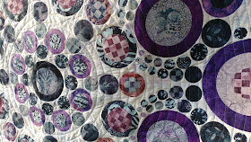Flurry quilt by Slice of Pi Quilts using Island Batik fabrics