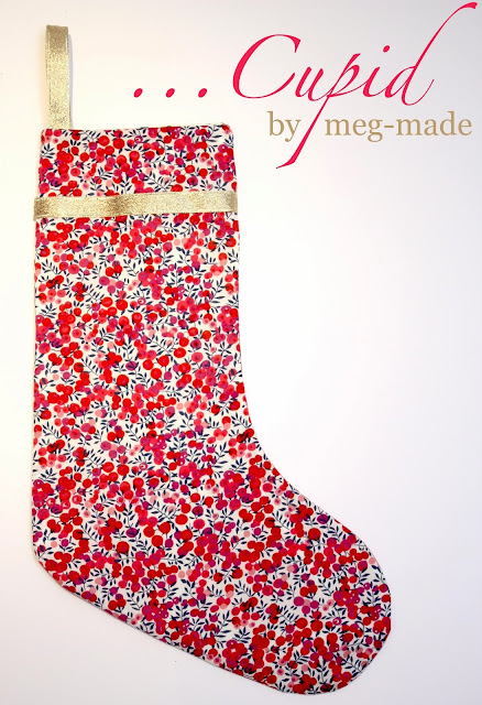 meg-made Liberty London Christmas Stocking