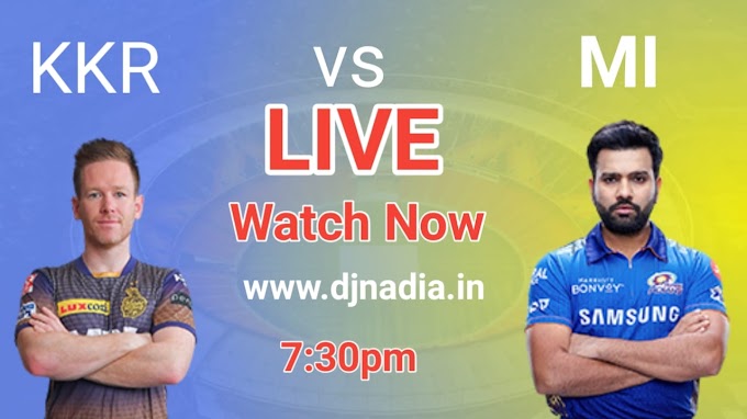 KKR vs MI live Match Watch now vivo IPL 2021,Kolkata Knight Riders vs Mumbai Indians live match updates 