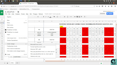 Cara membuka file ODS dengan Microsoft Excel serta penjelasan File ODS | AzisJS