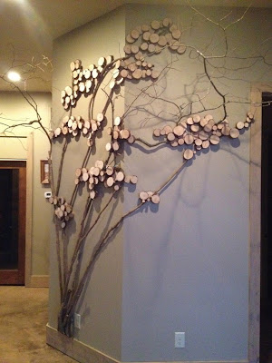 Twig craft decoration