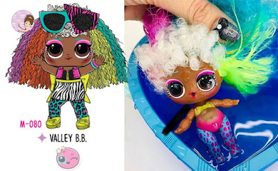 Valley B.B. collectible L.O.L. Surprise doll #Hairgoals wave 2