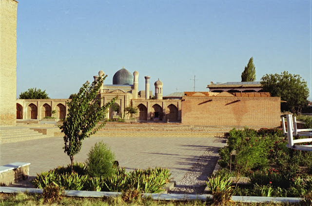 Ouzbékistan, Samarcande, mausolée Gour Amir, © Louis Gigout, 1999