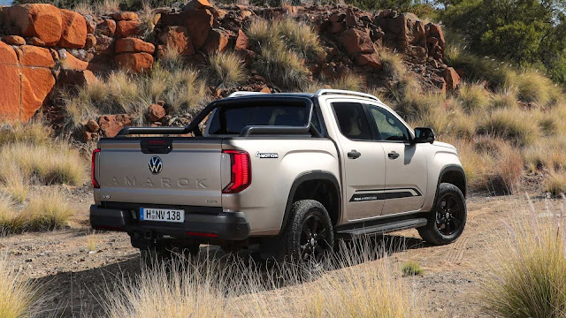 2023 Volkswagen Amarok Revealed With Nearly 300 HP