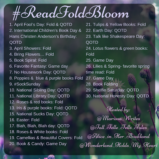 Read Fold Bloom a Photo Challenge for Instagram for April 2017