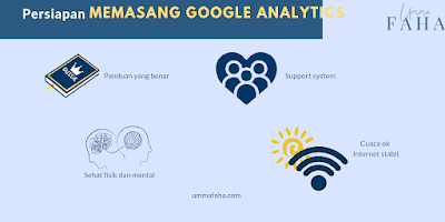 Persiapan pasang google analytics