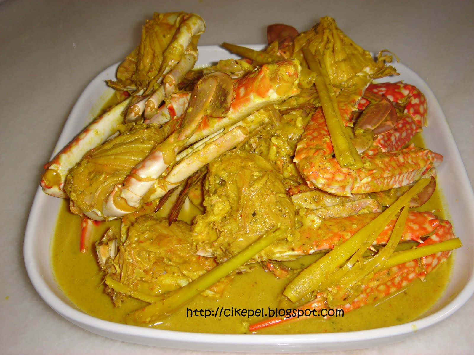 Keluarga & Resepi: ^_^: Ketam Masak Lemak Cili Api