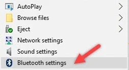 Bluetooth Settings