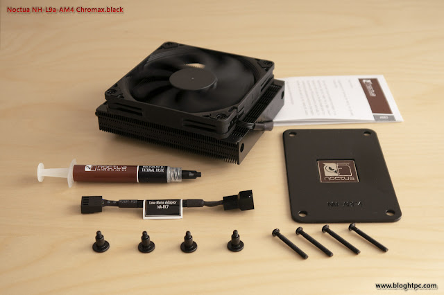 Contenido Noctua NH-L9a-AM4 chromax.black