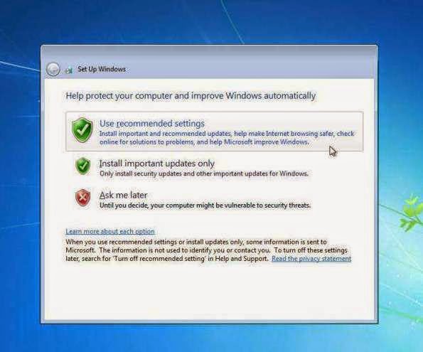 Cara Instal Windows 7 yang benar disertai gambar