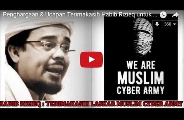 Dari Tanah Suci, Habib Rizieq Sampaikan "Penghargaan & Terimakasih Untuk Laskar Muslim Cyber Army"