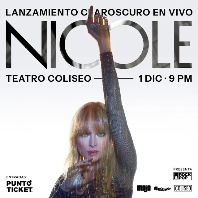 cartel nicole en teatro coliseo