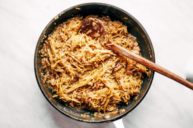 Spicy Spaghetti Squash Noodles 