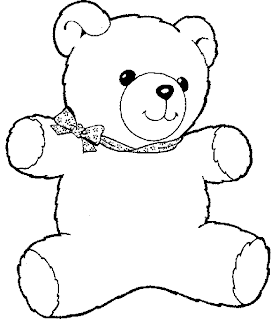 kids coloring pages, bear coloring pages