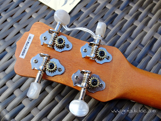 Luna Tattoo Concert Ukulele tuners