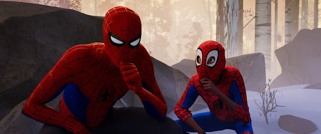 Spider-man-un-nuevo-universo-Spider-man-Animacion-cine-reseñas-2018-Sony-Pictures-Aventuras-accion-superhéroes
