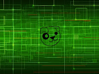 puppy linux wallpaper green matrix