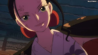 ワンピースアニメ 1042話 ロビン | ONE PIECE Episode 1042