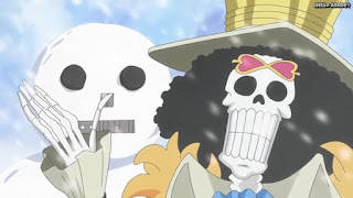 ワンピースアニメ パンクハザード編 583話 ブルック | ONE PIECE Episode 583