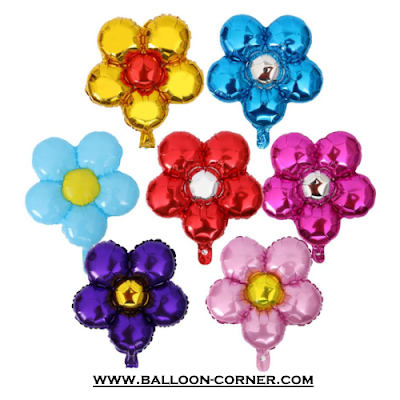 Balon Foil Bentuk Bunga