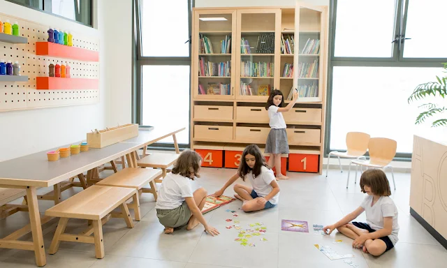 Dünyadan İç Mimari: Tel Aviv'de Bir Okul