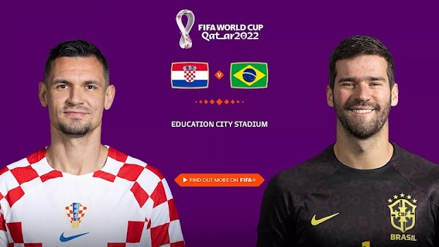 Live Update: Croatia vs Brazil - 2022 FIFA World Cup Quarter-Final