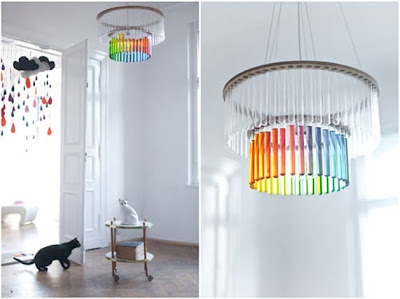 chandalier chandelier test tubes woo pretty cool rainbow stems vases science