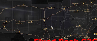 American Truck Simulator Coast to Coast Fix Pack Map For v1.6 Download MODs