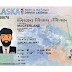 Alaska Driver's License PSD Template 2023
