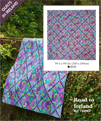 Road to Ireland quilt from Quilts in Ireland