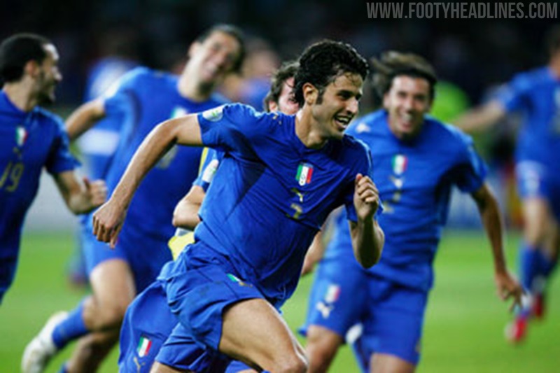 The Surprising Inspiration for Italy's 2006 World Cup Kits - Footy