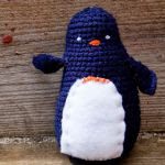 patron gratis pingüino amigurumi | free pattern amigurumi penguin 