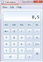 What is 34 divided by 4?  Answer = 8,5 