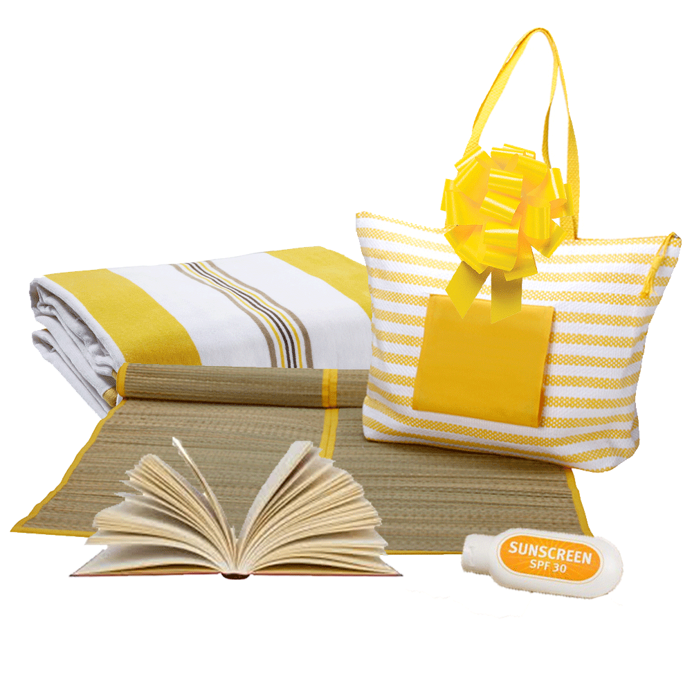 Mothers Day Gift Beach Bag with Book