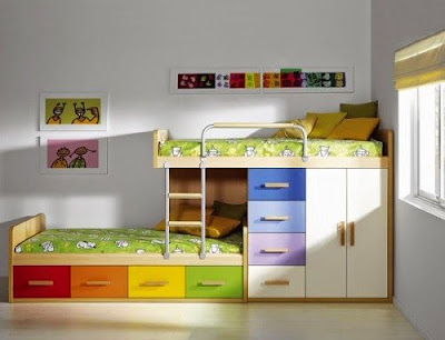 desain kamar tidur dengan lemari