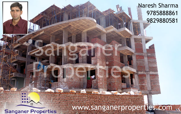 2 BHK Flats near Haldighati Road in Sanganer