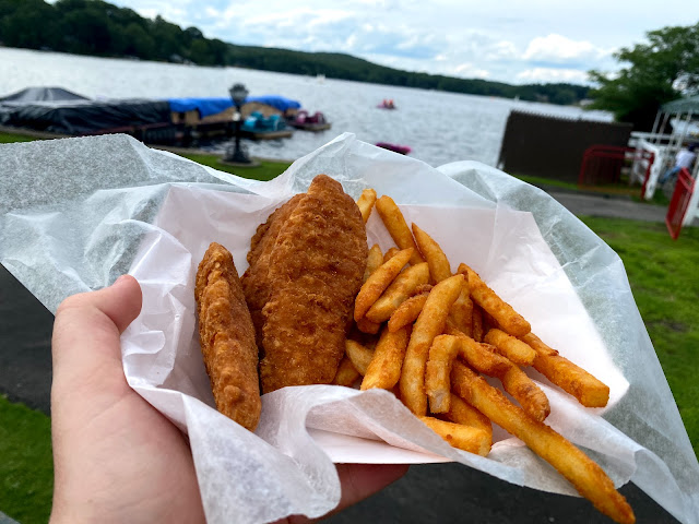 Chicken Tenders and Fries Basket Quassy Restaurant