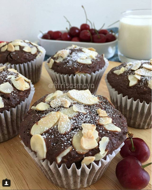 Resep cara Membuat Banana Muffins Chocolate