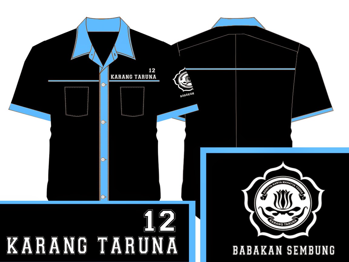  Desain  Baju Kemeja Karang  Taruna  Gejorasain