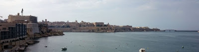 Vistas de La Valletta desde Vittoriosa.