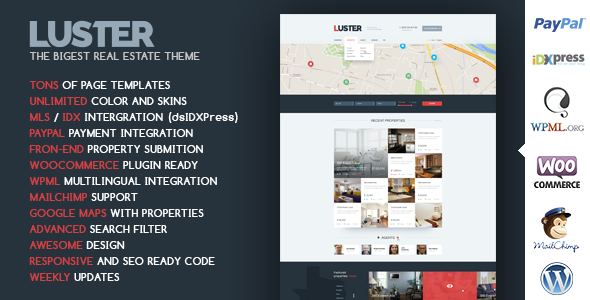 Real Estate WordPress Theme 