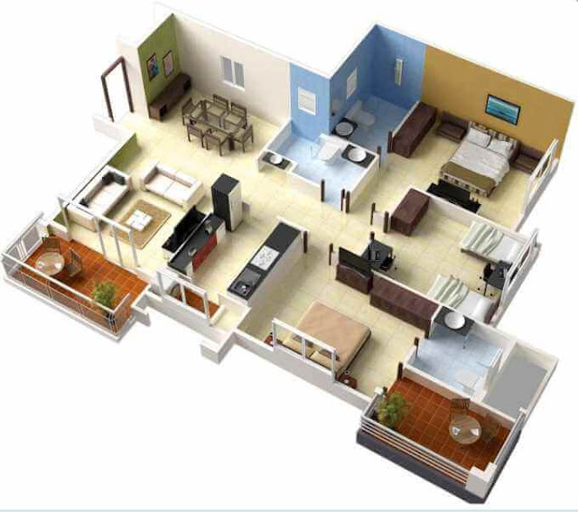  Desain Rumah Minimalis Modern Ruangan