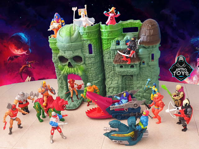 Masters of the Universe Origins Castello di Grayskull Castle nuovo Antro recensione