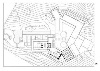 Contemporary Oak Pass House with Infinity Swimming Pool plan 6