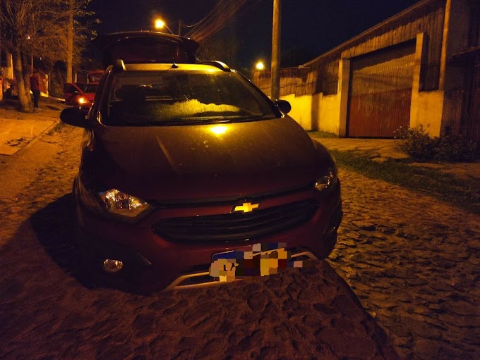 GRAVATAÍ: Brigada Militar prende trio e recupera veículo roubado