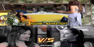 Bigg Boss 13 Rashmi Mahira Fight Over Food Video Viral