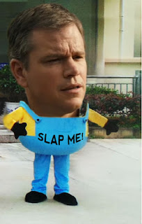 Who hasn't wanted to slap Matt Damon? Introducing Matt Damon Slap-O-Vision